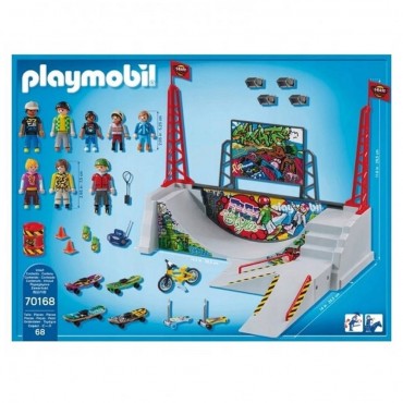 Pista de Skate - Playmobil 70168 CONTENIDO