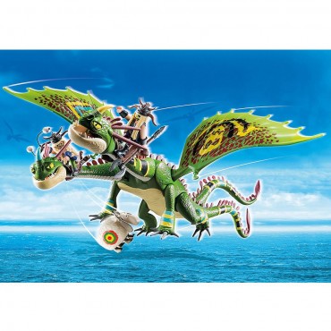 Dragons Racing: Dragón 2 Cabezas con Chusco y Brusca FOTO
