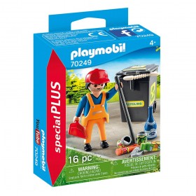 Barrendero - Playmobil 70249 CAJA