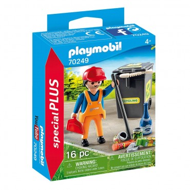 Barrendero - Playmobil 70249 CAJA
