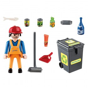 Barrendero - Playmobil 70249 CONTENIDO