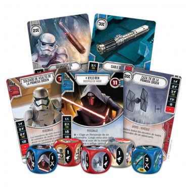 Star Wars Destiny - Caja de Inicio Kylo Ren CONTENIDO