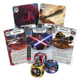 Star Wars Destiny - Set de Draft Rivales CONTENIDO