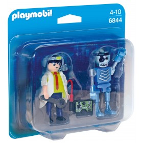 Cientifico y Robot - Palymobil 6844