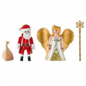 Papa Noel con Angel - Playmobil 9498 CONTENIDO