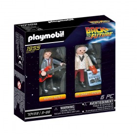 Back to the Future: Marty Mcfly y Dr. Emm 1955 - Playmobil 70459 CAJA
