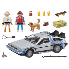Back to the Future: Delorean - Playmobil 70317 CONTENIDO
