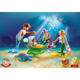 Familia de Sirenas con Cochecito - Playmobil 70100 FOTO