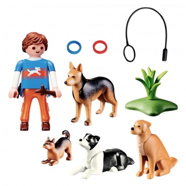 Adiestrador de Perros - Playmobil 9279 CONTENIDO