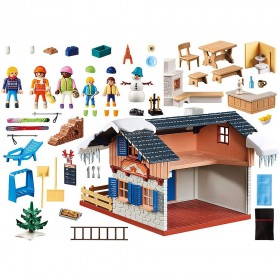 Cabaña de Ski - Playmobil 9280 CoNTENIDO