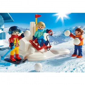 Lucha de Bolas de Nieve - Playmobil 9283 FOTO