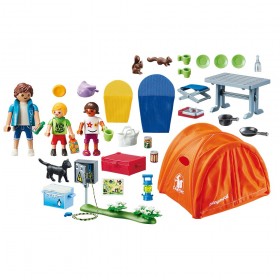 Tienda de Campaña - Playmobil 70089 CONTENIDO