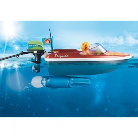Lancha con Flotadores - Playmobil 70091 MOTOR SUBMARINO