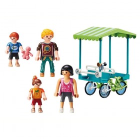 Bicicleta Familiar - Playmobil 70093 CONTENIDO