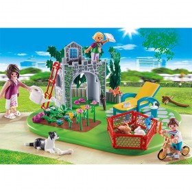 Super Set Familia en el Jardín - Playmobil 70010 FOTO