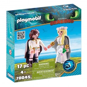 Hipo y Astrid Traje Nupcial - Playmobil 70045 CAJA