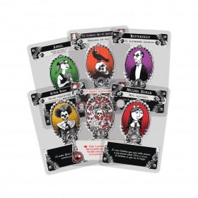 Juego de Cartas Gloom CARTAS FAMILIAS TRANSPARENTES