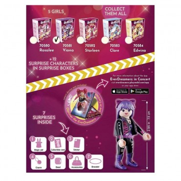 Music World: Viona - Playmobil 70581 CONTENIDO