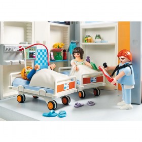 Planta de Hospital - Playmobil 70191 HABITACIONES