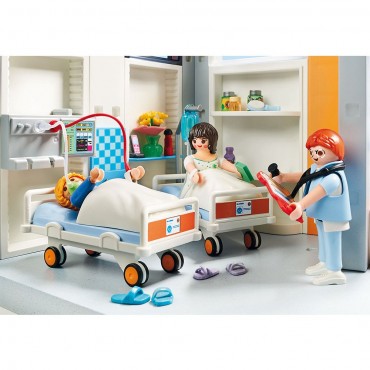 Planta de Hospital - Playmobil 70191 HABITACIONES