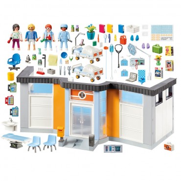 Planta de Hospital - Playmobil 70191 COntenido