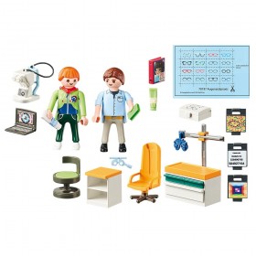 Oftalmólogo - Playmobil 70197 CONTENIDO