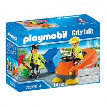 Vehículo de Limpieza - Playmobil 70203 CAJA