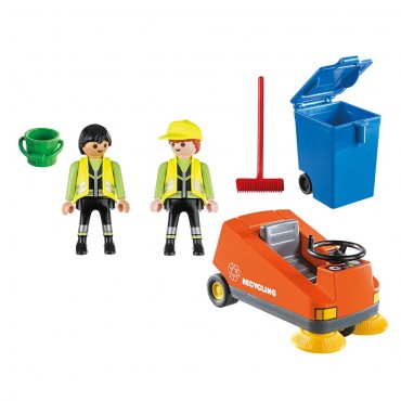 Vehículo de Limpieza - Playmobil 70203 CONTENIDO