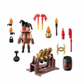 Maestro de Fuego Bandidos Burnham - Playmobil 70228 CONTENIDO