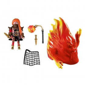 Espíritu de Fuego Bandidos de Burnham - Playmobil 70227 CONTENIDO