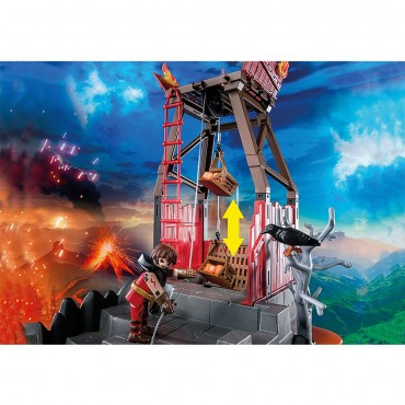 Mina de Lava de los Bandidos de Burnham - Playmobil 70390 MINA
