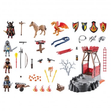 Mina de Lava de los Bandidos de Burnham - Playmobil 70390