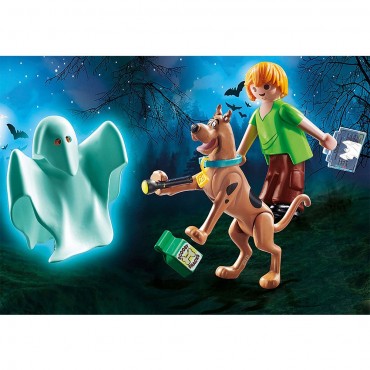 SCOOBY-DOO! Scooby & Shaggy con Fantasma - Playmobil 70287 FOTO
