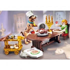 SCOOBY-DOO! Cena con Shaggy - Playmobil 70363 MESA COMEDOR