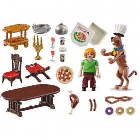 SCOOBY-DOO! Cena con Shaggy - Playmobil 70363 CONTENIDO