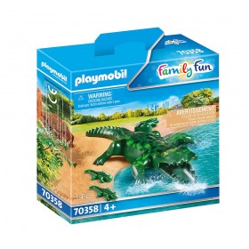 Cocodrilo con Bebés - Playmobil 70358 CAJA