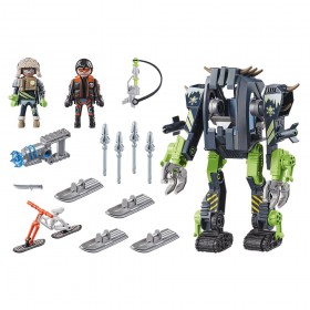 Arctic Rebels Robot de Hielo - Playmobil 70233 CONTENIDO