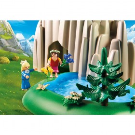 Heidi Lago con Heidi, Pedro y Clara - Playmobil 70254 LAGO