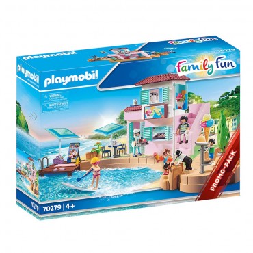 Heladería en el Puerto - Playmobil 70279 CAJA
