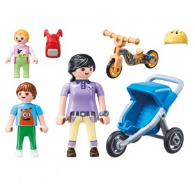 Mamá con Niños - Playmobil 70284 CONTENIDO
