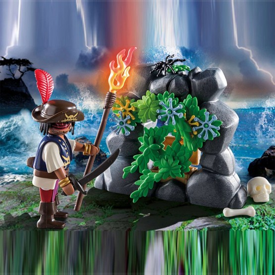 Escondite Pirata - Playmobil 70414 Antorcha