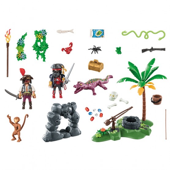 Escondite Pirata - Playmobil 70414 CONTENIDO
