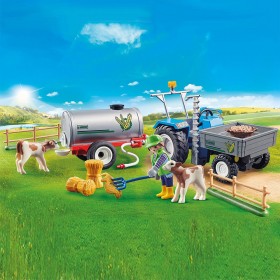 70367 Playmobil Country Tractor de Carga con Tanque FOTO