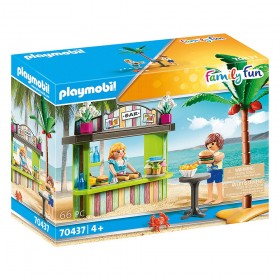 Snack Bar - Playmobil 70437 CAJA