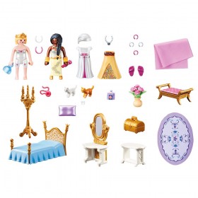 Dormitorio Real - Playmobil 70453 CONTENIDO