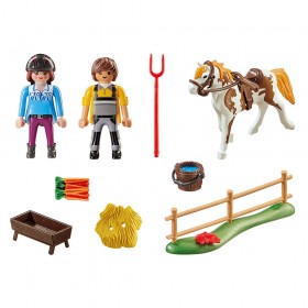Starter Pack Granja de Caballos set Adicional - Playmobil 70505 CONTENIDO