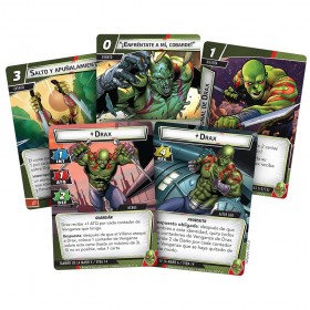 Marvel Champions - Drax (Pack de Heroe) CARTAS