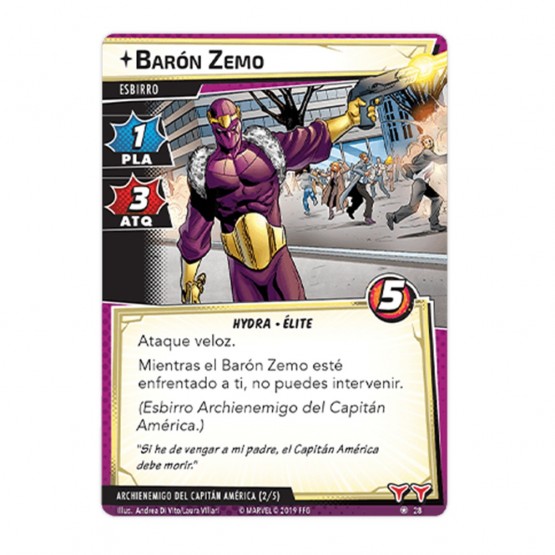 Marvel Champions - Capitan America (Pack de Heroe) CARTAS