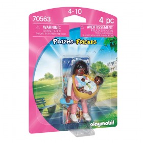 Mamá con Portabebés - Playmobil 70563 BLISTER