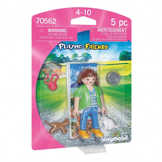 Mujer con gatitos - Playmobil 70562